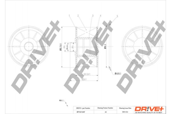 Dr!ve+ Φίλτρο Λαδιού - DP1110.11.0147