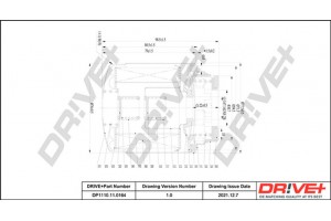 Dr!ve+ Φίλτρο Λαδιού - DP1110.11.0164