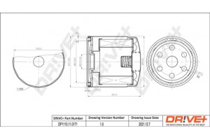 Dr!ve+ Φίλτρο Λαδιού - DP1110.11.0171