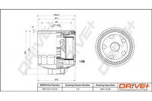 Dr!ve+ Φίλτρο Λαδιού - DP1110.11.0174