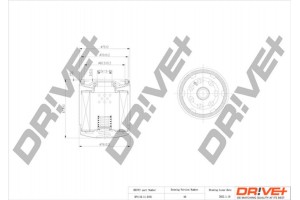 Dr!ve+ Φίλτρο Λαδιού - DP1110.11.0181