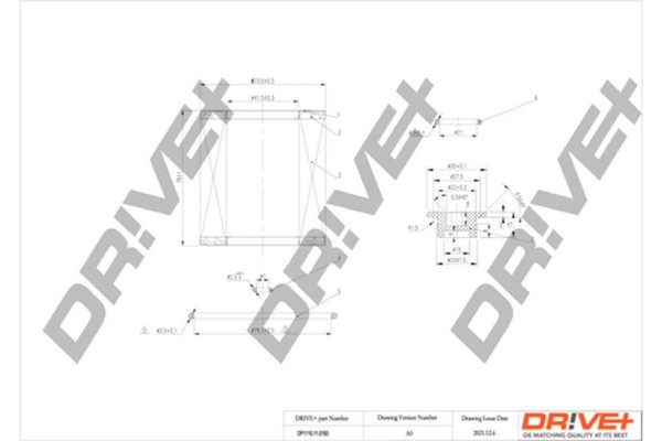 Dr!ve+ Φίλτρο Λαδιού - DP1110.11.0193