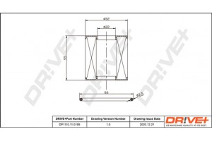 Dr!ve+ Φίλτρο Λαδιού - DP1110.11.0199