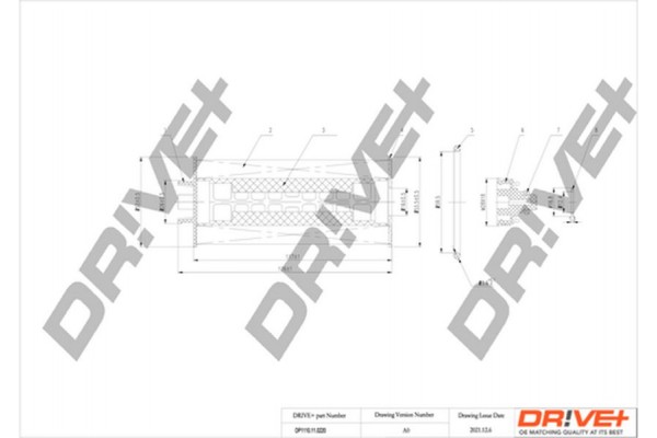 Dr!ve+ Φίλτρο Λαδιού - DP1110.11.0220