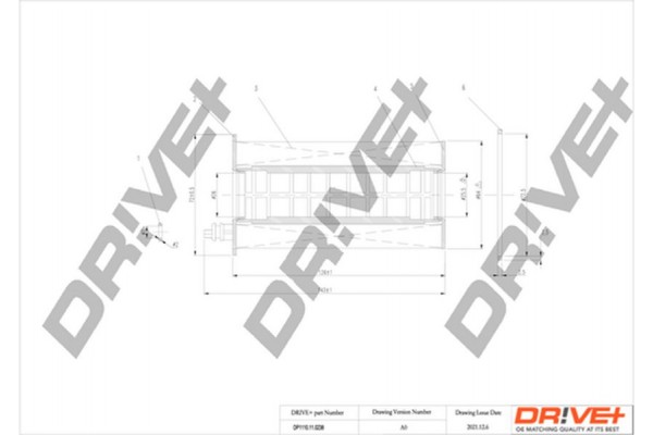 Dr!ve+ Φίλτρο Λαδιού - DP1110.11.0238