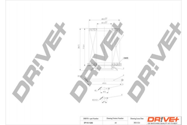 Dr!ve+ Φίλτρο Λαδιού - DP1110.11.0242
