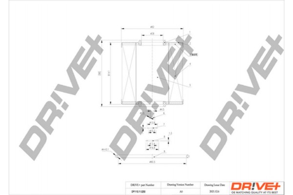 Dr!ve+ Φίλτρο Λαδιού - DP1110.11.0250