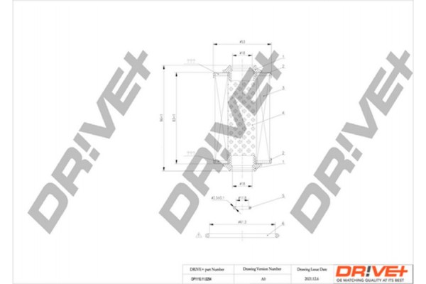 Dr!ve+ Φίλτρο Λαδιού - DP1110.11.0254