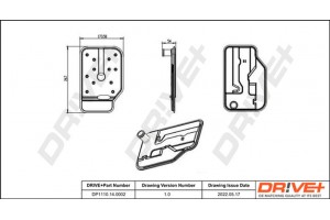 Dr!ve+ Σετ Φίλτρων Υδραυλικού συστήματος, αυτόμ. Κιβώτιο Ταχυτήτων - DP1110.14.0002
