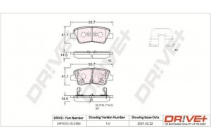 Dr!ve+ Σετ τακάκια, Δισκόφρενα - DP1010.10.0150