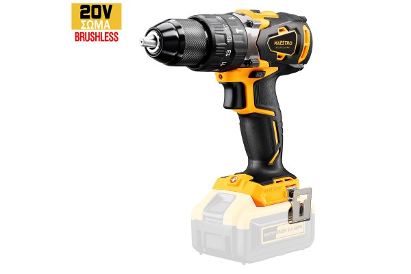 Maestro MCD-20BL-T Brushless Κρουστικο Δραπανοκατσαβιδο (ΣΩΜΑ ΜΟΝΟ)