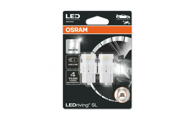 Osram W21W LEDriving SLWhite 6000K 12V  7505DWP-02B