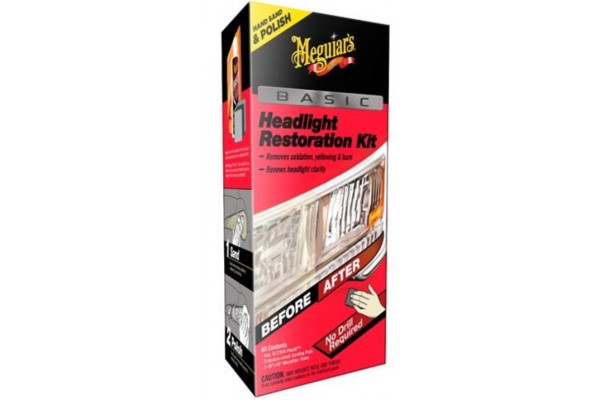 Meguiar's Basic Headlight Restoration Kit Κιτ Αποκατάστασης Φαναριών - G2960