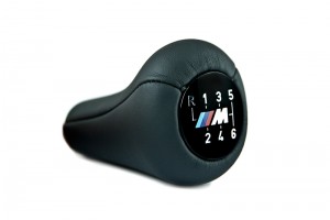 Leather Luxe Πόμολο - Λεβιέ 5-6 Ταχυτήτων Για BMW E46-E53-E60-E61-E63-E65-E81-E82-E83-E87-E90-E91-E92-X1-X3-X5 Δερμάτινο M3