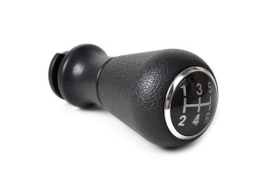 Leather Luxe Πόμολο 5 Ταχυτητων Για Peugeot -206 -306 -307 Citroen -Picasso -C2 -C3 -C4 - Μαύρο