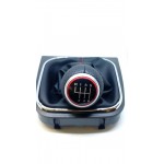 Δερματινη Φουσκα Με Πομολο 5-6 Ταχυτητων Για VW Golf 5 MK5 R32 Gti 2004-2009
