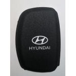 Λαστιχένιο Προστατευτικό Κάλυμμα Κλειδιού Hyundai 3 Κουμπιά με Logo 