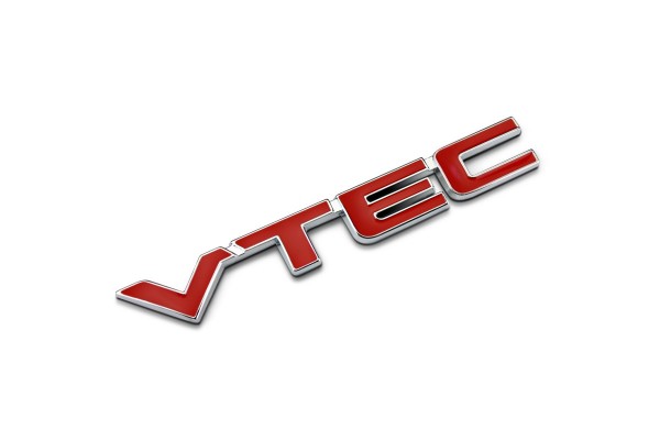 Αυτοκολλητο Χρωμιου Logo Vtec Για Honda Civic