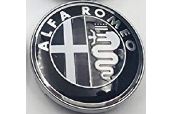 Ταπα Κεντρου Ζαντας Για Alfa Romeo 60mm ΕΞ. Διαμετρος Μαυρη