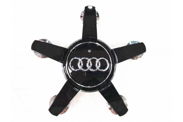 Ταπα Κεντρου Ζαντας Μαυρη Με 5 Ακιδες Για Audi A8 S8 Quattro Q7 