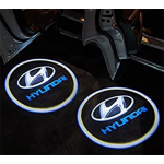 Σετ Προτζεκτορας Led Πορτας Αυτοκινητου Με Logo Hyundai  2ΤΜΧ 