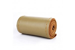 Karlor Ραφτο Καλυμμα Τιμονιου Μπεζ Δερμα B800