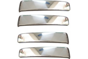 S-DIZAYN Fiat Doblo PANELVAN/LAV 2010+ Χερουλια Πορτας Χρωμιο Μεταλλικα 4ΠΟΡΤΕΣ 4ΤΕΜ 5805120/SD