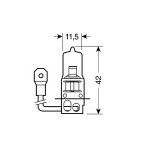 Lampa H3 XENON-PLASMA 12V/55W 3.600K 42mm L58168 Lampa H3 XENON-PLASMA 12V/55W 3.600K 42mm L58168