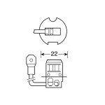 Lampa H3 XENON-PLASMA 12V/55W 3.600K 42mm L58168 Lampa H3 XENON-PLASMA 12V/55W 3.600K 42mm L58168