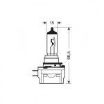  Osram H8B 12V 35W Original Line 64242 PGJY19-1 – 1 Τεμ