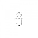Osram PY21W 12V 21W BAU15s 10ΤΕΜ. 7507