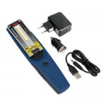 Lampa Φακος GL-6 12/24/230V/USB Cob Led 250lm 4W 7.000K PRO-SERIES Αδιαβροχος Με Μαγνητικη ΒΑΣΗ+ΓΑΝΤΖΟΣ L70644