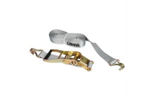 Lampa Ιμάντας Αποσκευών Αυτοκινήτου 850cm με Καστάνια Γκρι 2τμχ