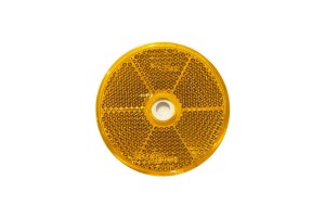 Αντανακλαστικό Αυτοκόλλητο & Βιδωτό Στρόγγυλο 60mm Proplast Πορτοκαλί 26108101 1 Τεμάχιο