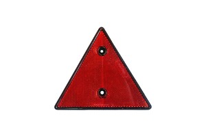 Αντανακλαστικό Τρίγωνο Βιδωτό 139mm X 160mm Proplast Κόκκινο 26106004 1 Τεμάχιο
