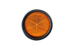 Αντανακλαστικό Βιδωτό Με Βάση Στρόγγυλο 80mm Proplast Πορτοκαλί 26111201 1 Τεμάχιο