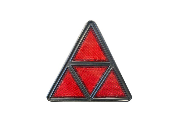 Αντανακλαστικό Τρίγωνο Βιδωτό Με 4 Εσωτερικά Τρίγωνα 155mm X 175mm Proplast Κόκκινο 26107104 1 Τεμάχιο