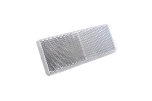 Αντανακλαστικό Αυτοκόλλητο 94mm X 44mm Proplast Λευκό 26103103 1 Τεμάχιο