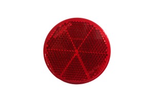 Αντανακλαστικό Αυτοκόλλητο Στρόγγυλο 60mm Proplast Κόκκινο 26101102 1 Τεμάχιο