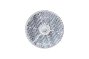 Αντανακλαστικό Αυτοκόλλητο & Βιδωτό Στρόγγυλο 60mm Proplast Λευκό 26108103 1 Τεμάχιο