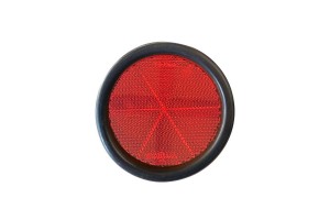 Αντανακλαστικό Βιδωτό Με Βάση Στρόγγυλο 80mm Proplast Κόκκινο 26111202 1 Τεμάχιο