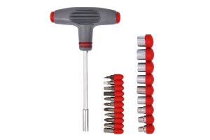 Κατσαβίδι Ταφ Χειρός Με Ανταλλακτικές Μύτες 21 Τεμάχια