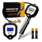 Πιστόλι Αέρα Με Ηλεκτρονικό Μανόμετρο 0-18 Bar 255 Psi