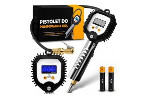Πιστόλι Αέρα Με Ηλεκτρονικό Μανόμετρο 0-18 Bar 255 Psi