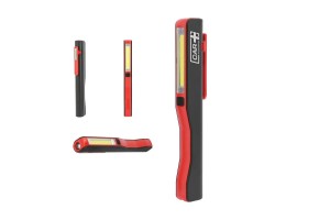 Φακός Μπαταρίας Κόκινος Cob Led Mini Flashlight CAR+ 240Lm / 80Lm 3W Lwldisp