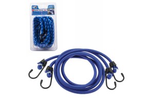 Χταπόδια Πρόσδεσης Ελαστικά Με Μεταλλικό Γάντζο 8mm X 1.5m 2 Τεμάχια