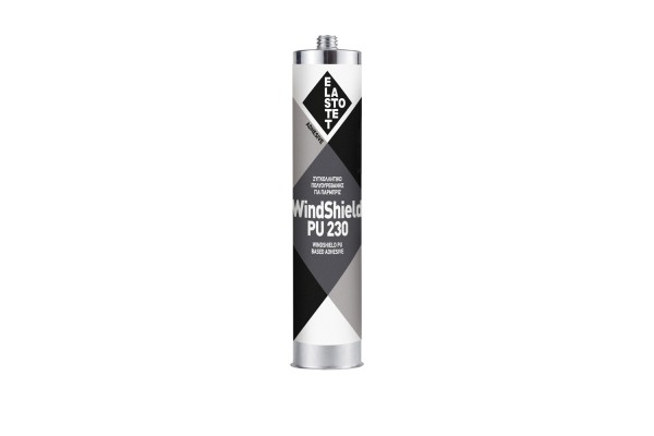Παρμπριζόκολλα Windshield Pu 230 Elastotet Μαύρη 310ml