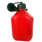 Μπετόνι - Δοχείο Καυσίμων Πλαστικό Κόκκινο 5 Lt Deura 21453