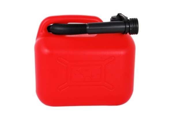 Μπετόνι - Δοχείο Καυσίμων Πλαστικό Κόκκινο 10 Lt Deura