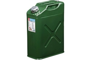 Μπετόνι - Δοχείο Καυσίμων Μεταλλικό Πράσινο 20 Lt Military Style